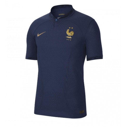 Frankrike Olivier Giroud #9 Hjemmedrakt VM 2022 Kortermet